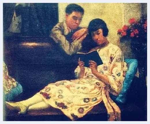 画家们笔下的妻子，看看那个貌美如花_第1张