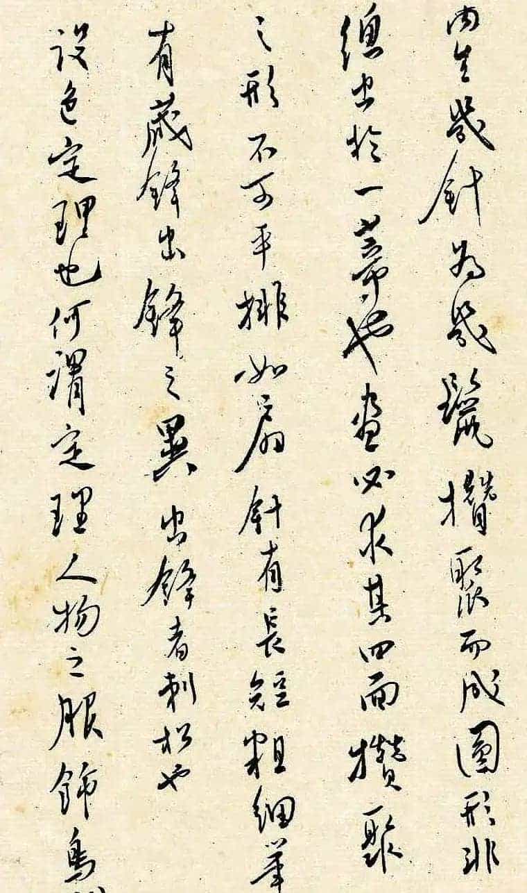 溥儒潇洒秀逸的行草书《寒玉堂论书画》_第36张