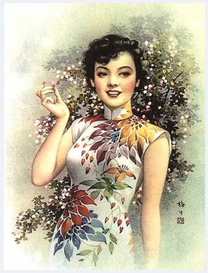 老上海月份牌的画法_第6张