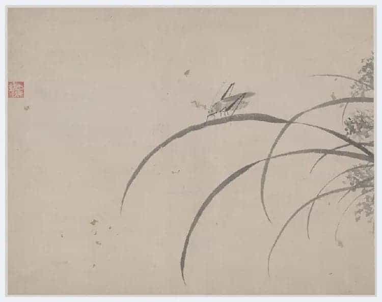 杜大成《花卉草虫图册》图赏_第9张