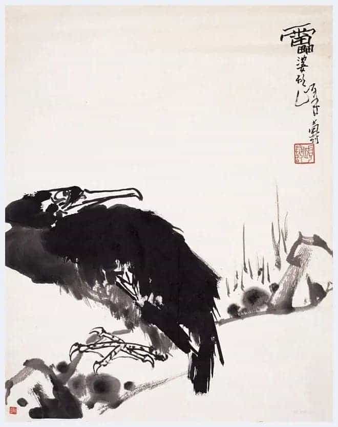 潘天寿沉迷指画,将中国指画发扬光大_第1张