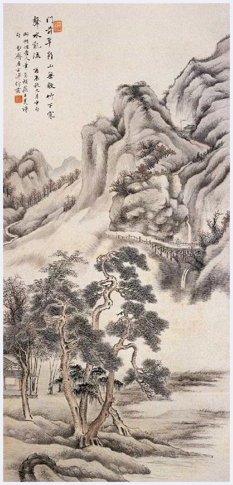 溥伒山水画作品欣赏_第14张