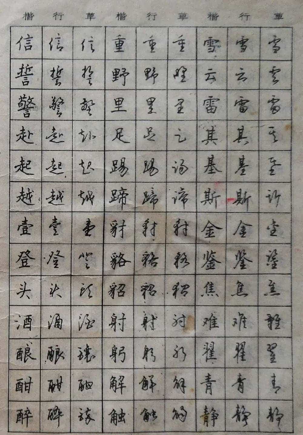 沈鸿根楷书行书草书三体钢笔习字帖_第14张