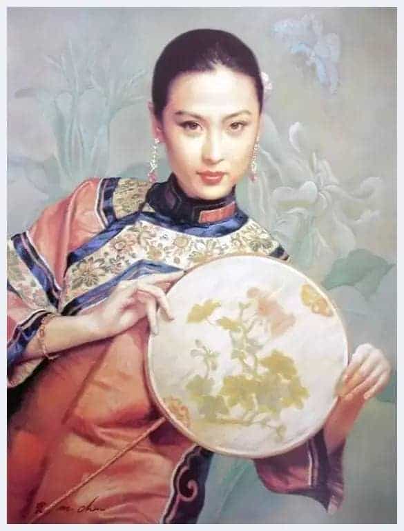 画家们笔下的妻子，看看那个貌美如花_第10张