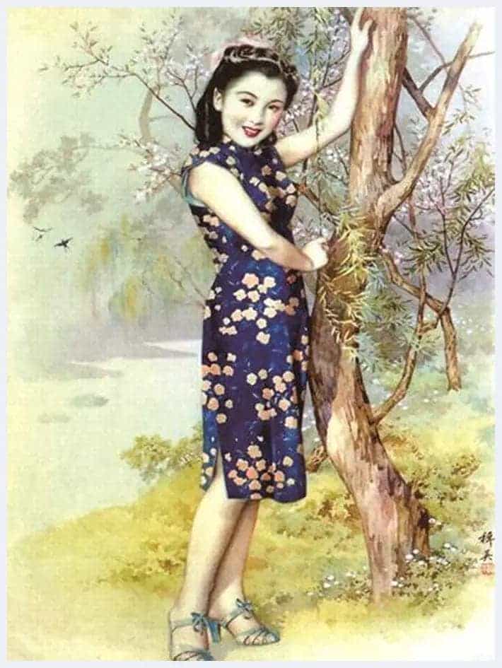 老上海月份牌的画法_第7张