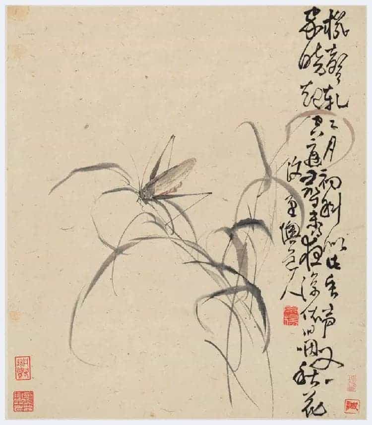 李鱓花鸟册页欣赏_第11张