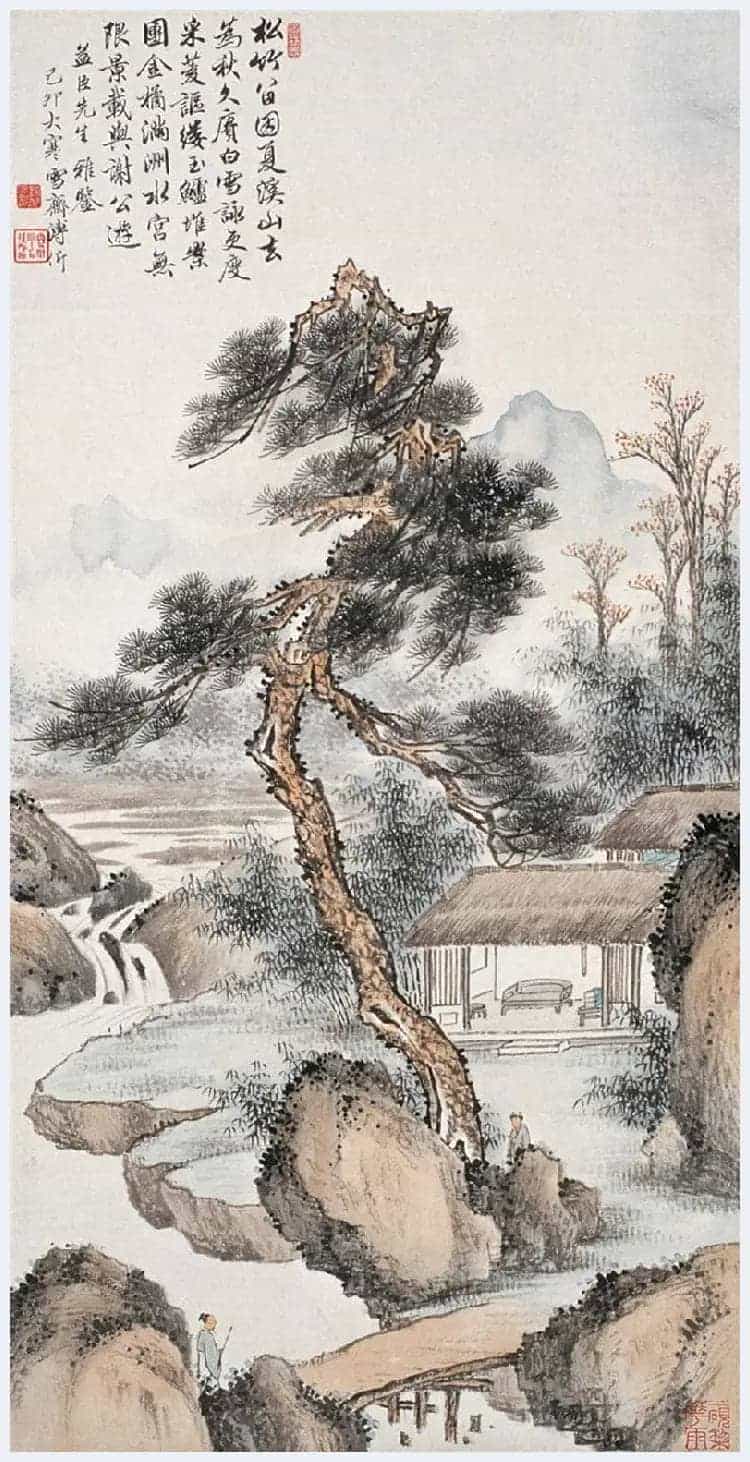 溥伒山水画作品欣赏_第7张