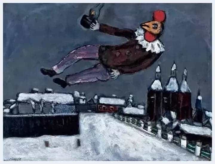夏加尔绘画作品欣赏_第23张