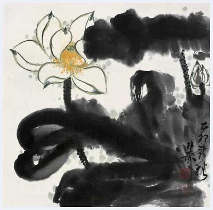 谢稚柳作品欣赏_第51张