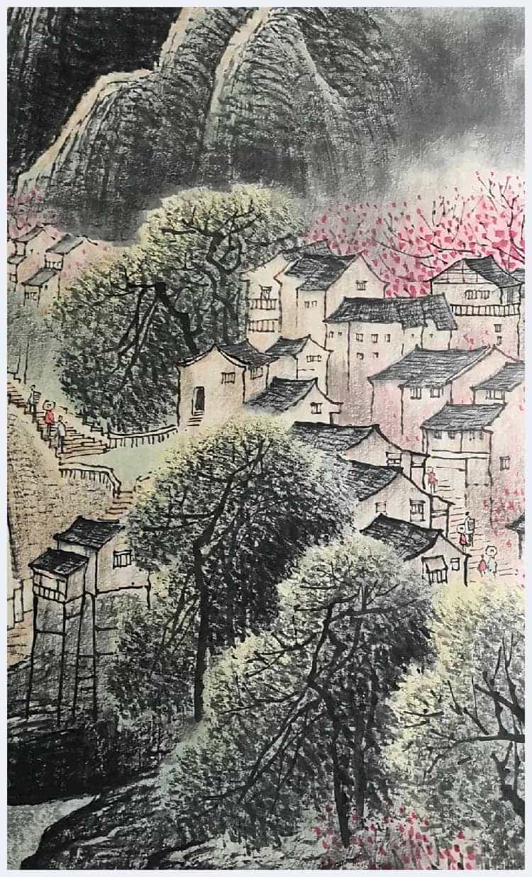 李可染丈二《漓江》堪称旷世经典_第7张