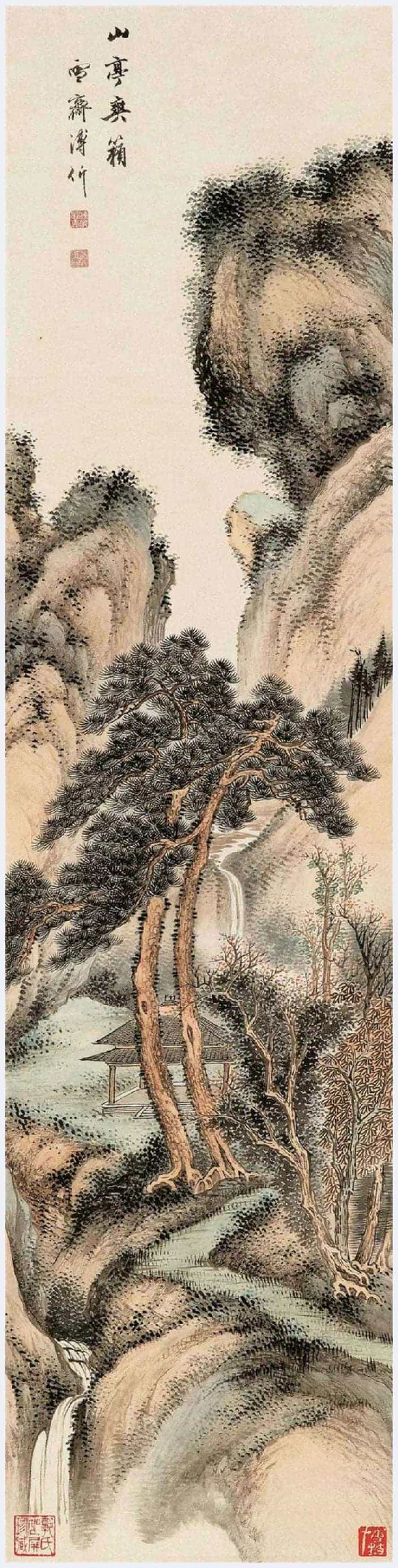 溥伒山水画作品欣赏_第6张