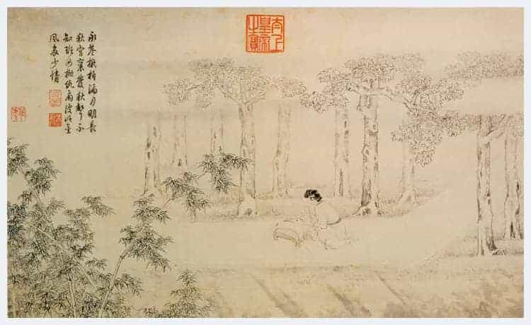 唐寅山水人物画（高清大图）_第4张
