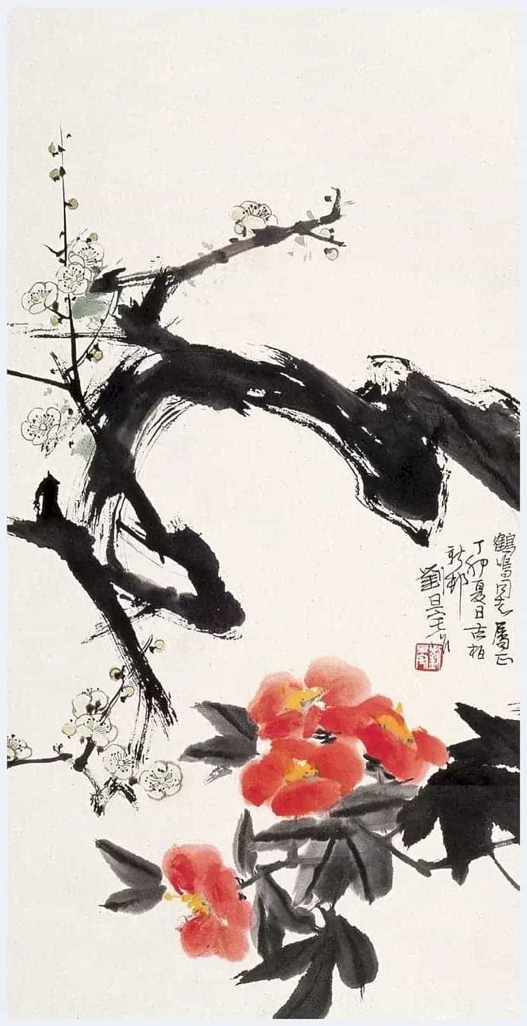刘旦宅花鸟画作品欣赏_第19张