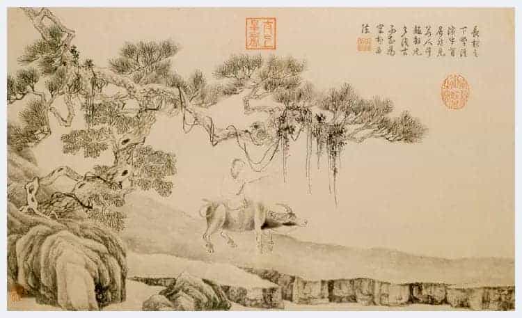 唐寅山水人物画（高清大图）_第5张