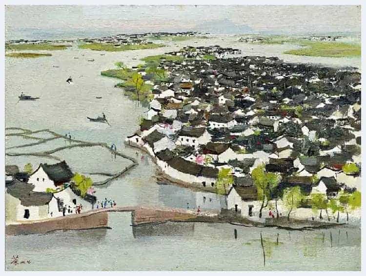 吴冠中最贵的油画都有哪些？_第13张
