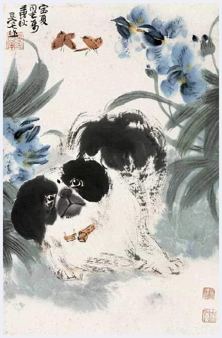 刘旦宅花鸟画作品欣赏_第13张