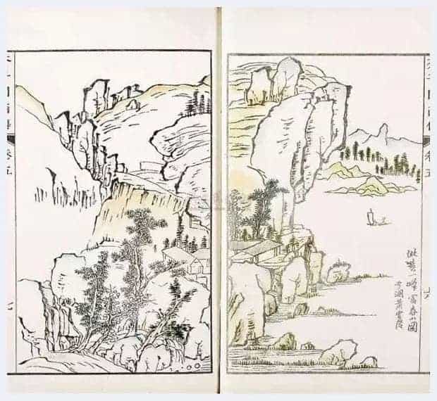 《芥子园画谱》中国画的绘画圣经！_第5张