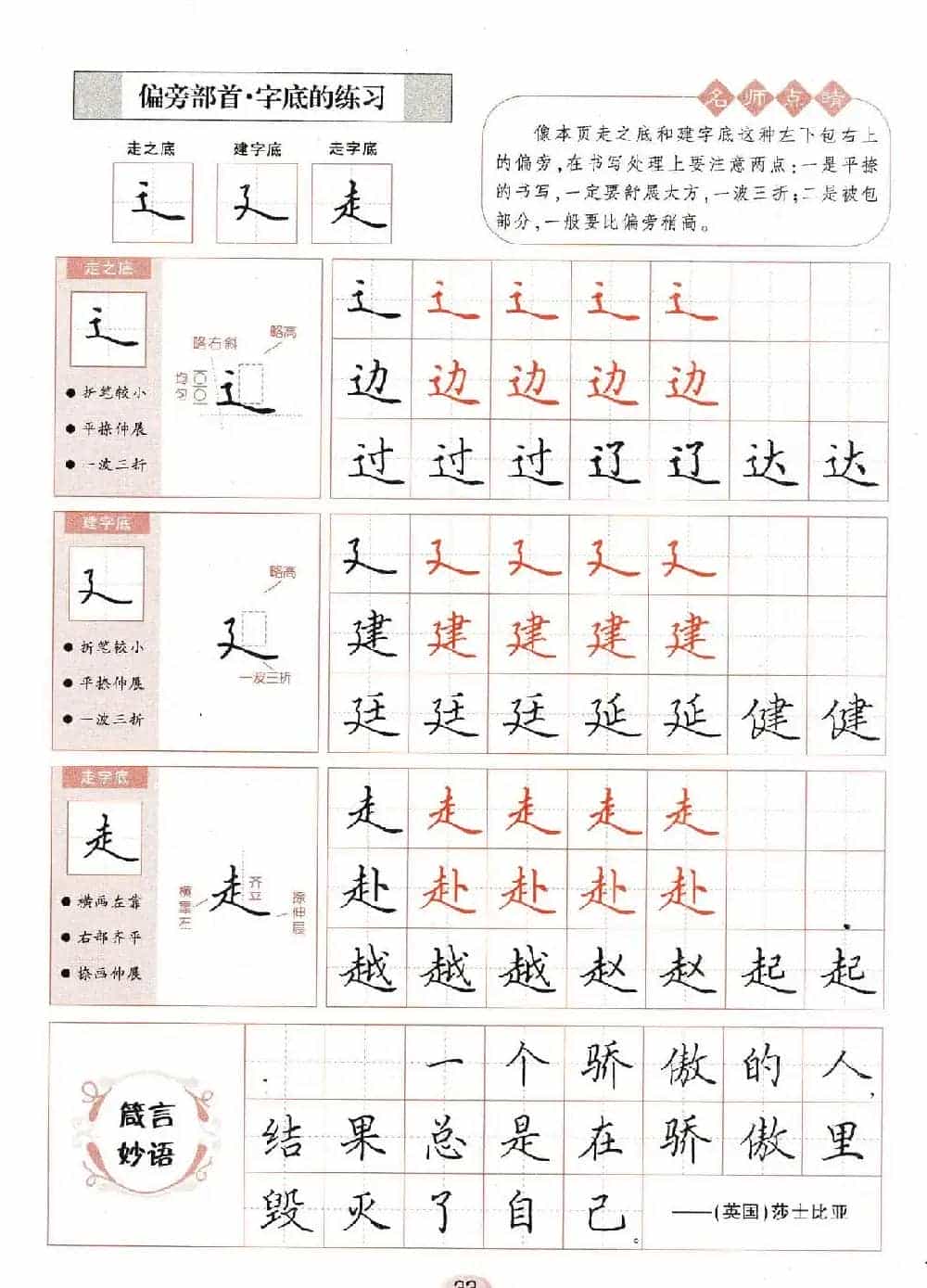 田英章钢笔楷书字帖《无师自通学书法》_第34张