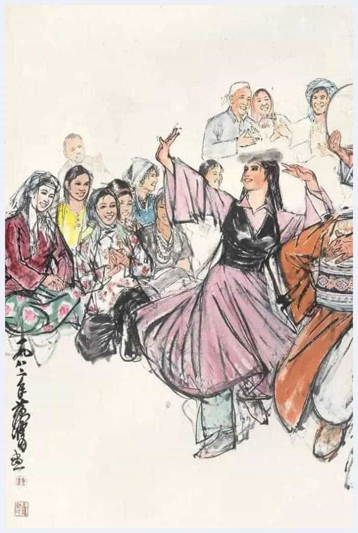 黄胄高清作品欣赏，喜欢书画者不可错过！_第3张