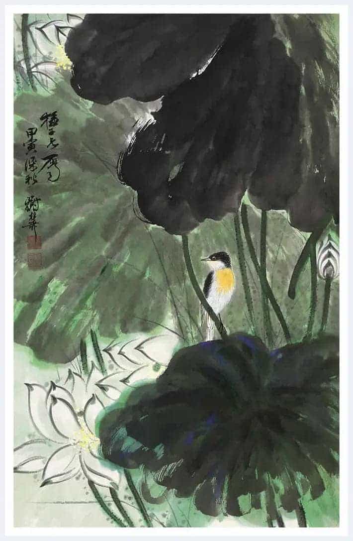 谢稚柳作品欣赏_第52张