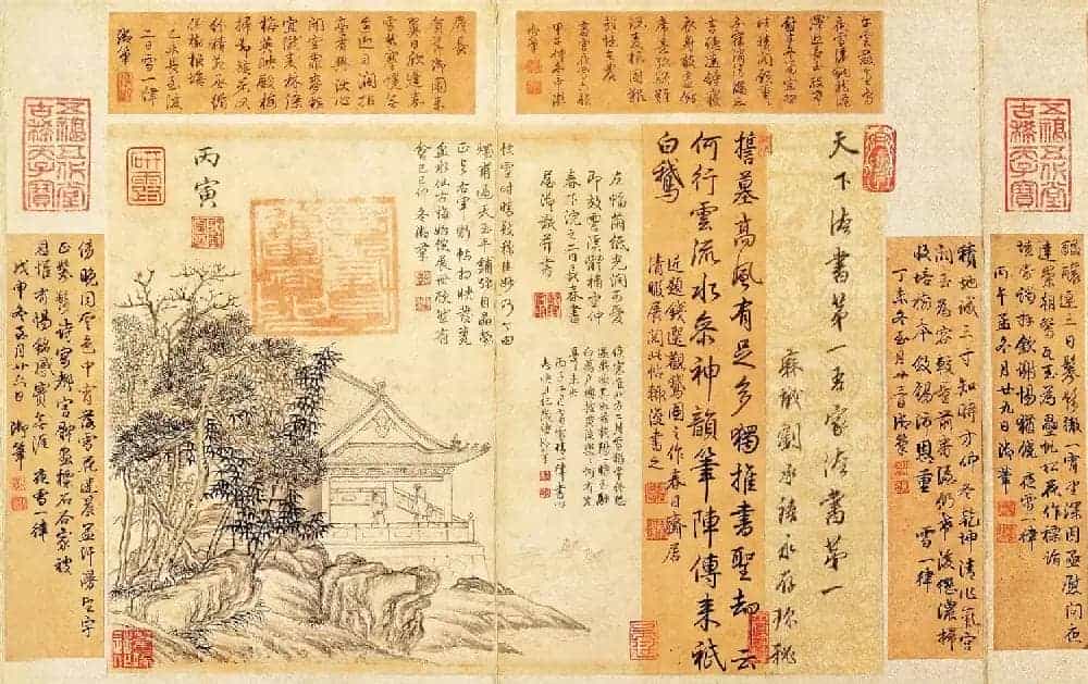 稀世瑰宝王羲之书法《快雪时晴帖》全卷_第10张
