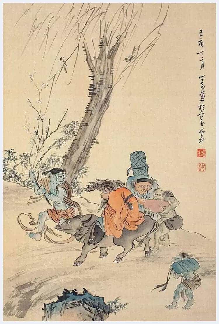 溥儒笔下的妖魔鬼怪欣赏_第25张