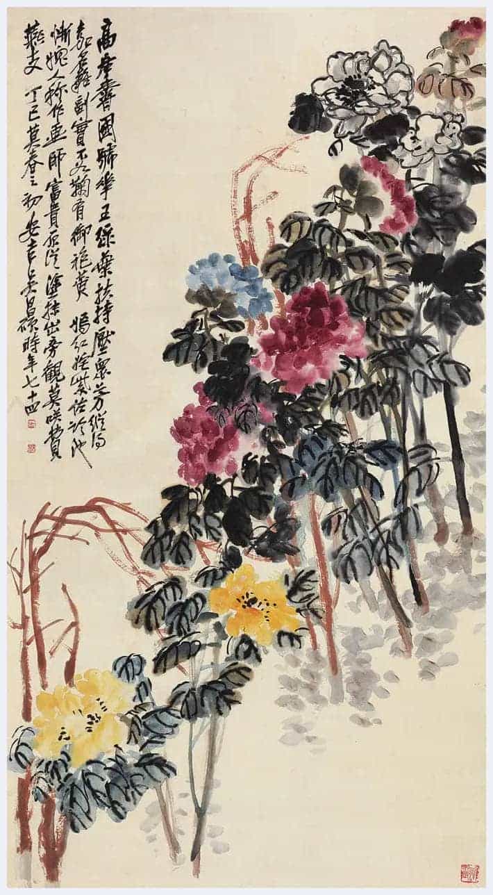 2018吴昌硕字画拍卖价格及最新市场行情_第9张