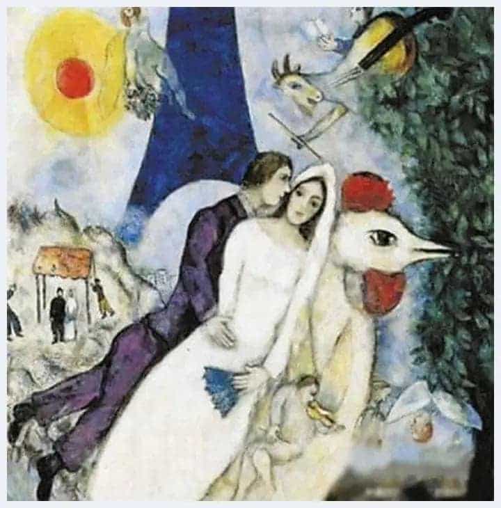 夏加尔绘画作品欣赏_第2张