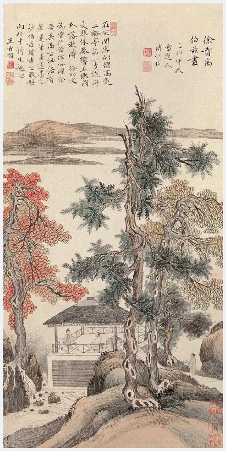 溥伒山水画作品欣赏_第17张