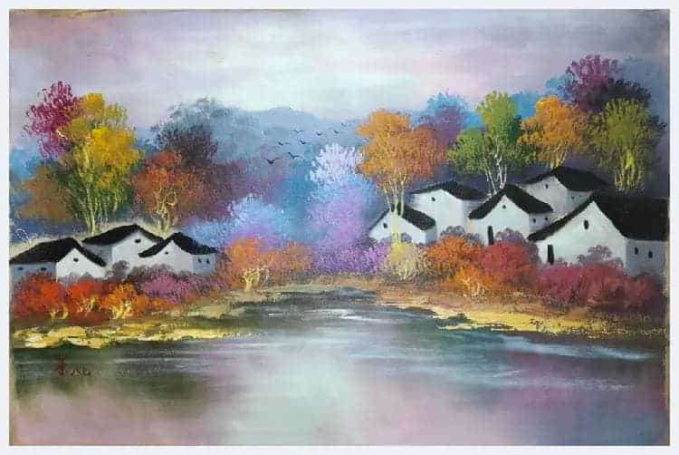 吴冠中最贵的油画都有哪些？_第18张