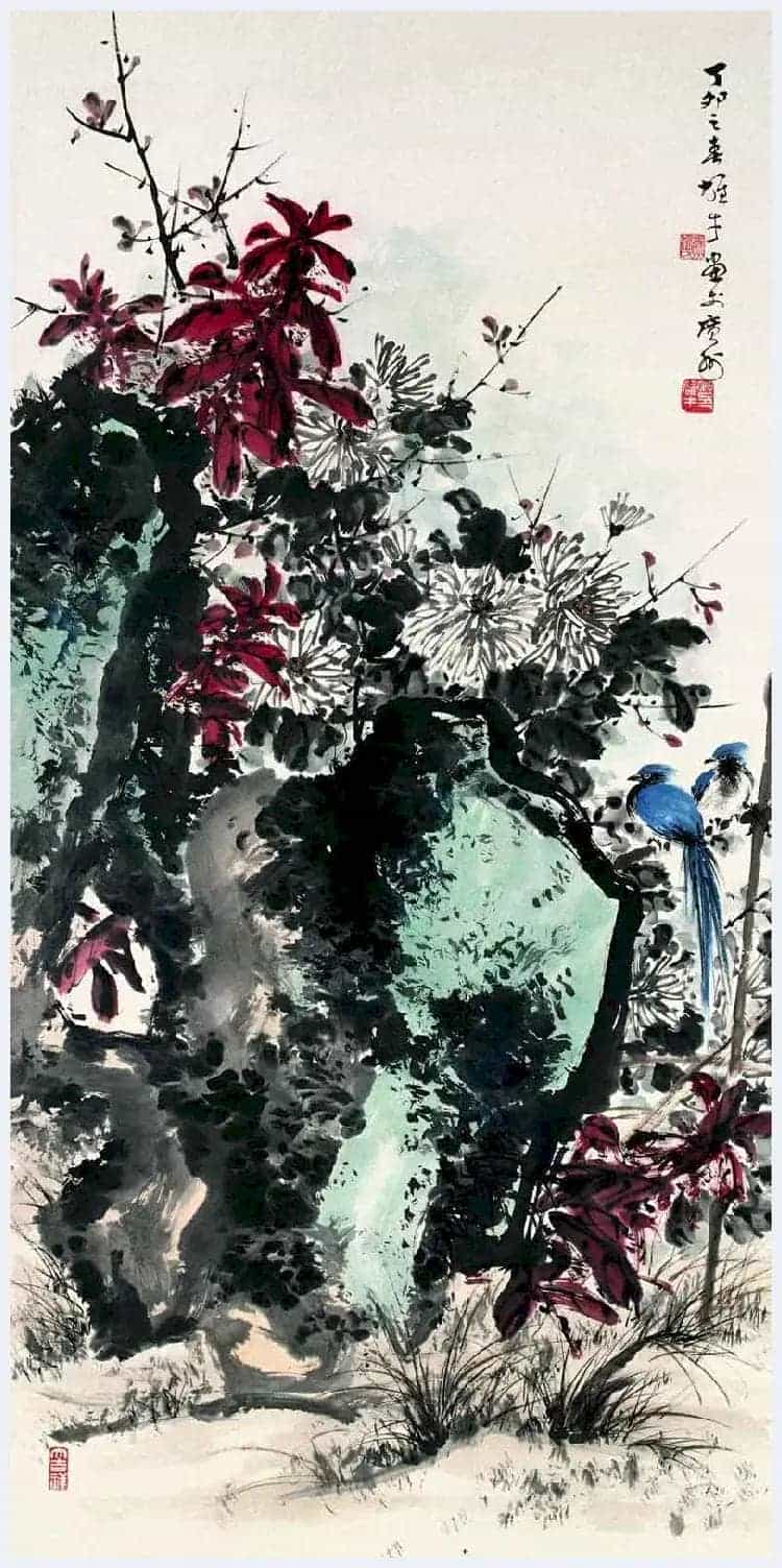 黎雄才花鸟画图赏_第18张