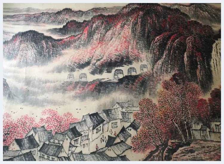 石鲁馆级藏品《陕北金秋》史诗般经典力作_第4张