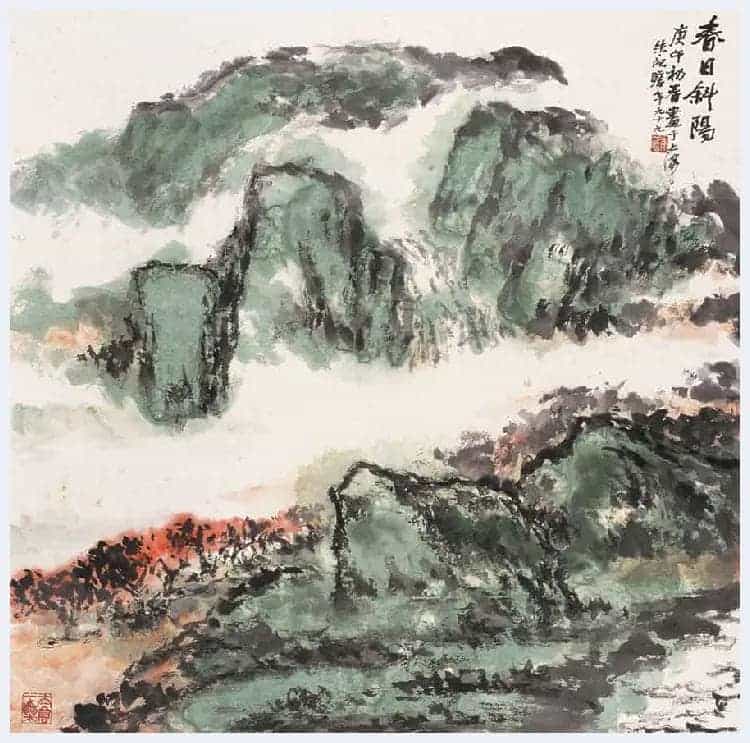 朱屺瞻国画作品欣赏_第29张