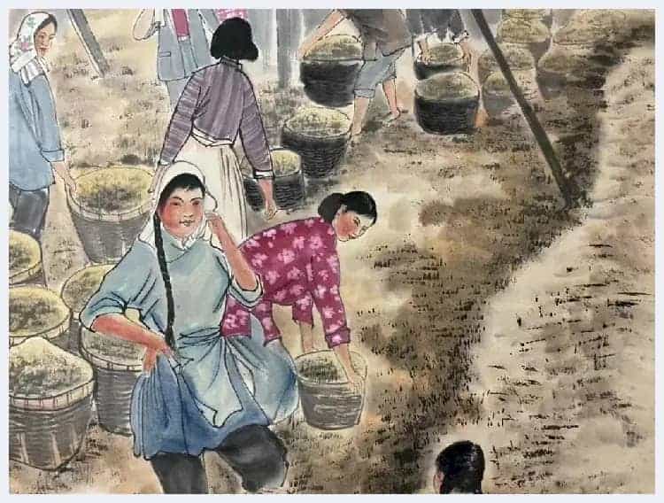 陆俨少人物画《好时节》首度面世_第4张