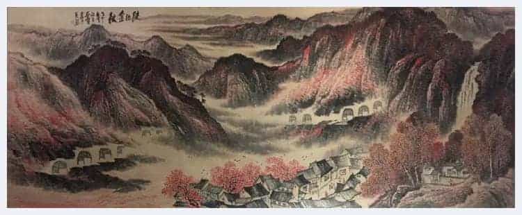 石鲁馆级藏品《陕北金秋》史诗般经典力作_第1张