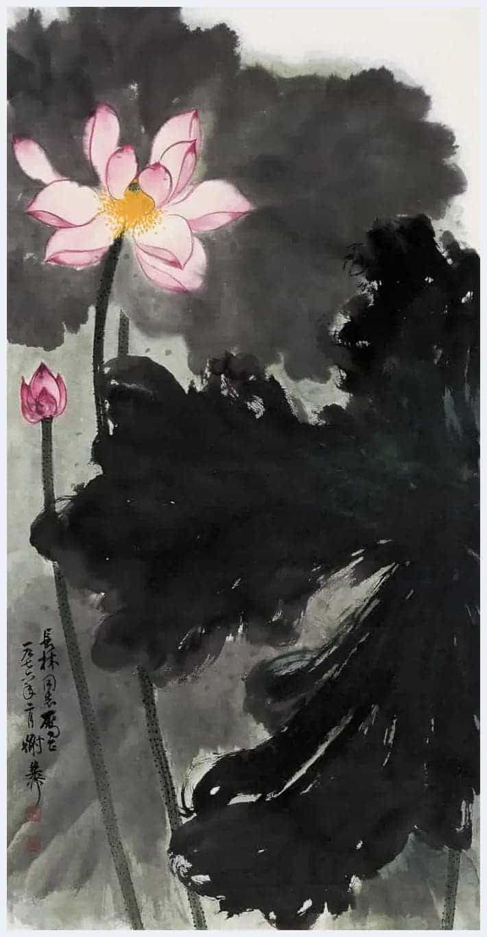 谢稚柳作品欣赏_第55张