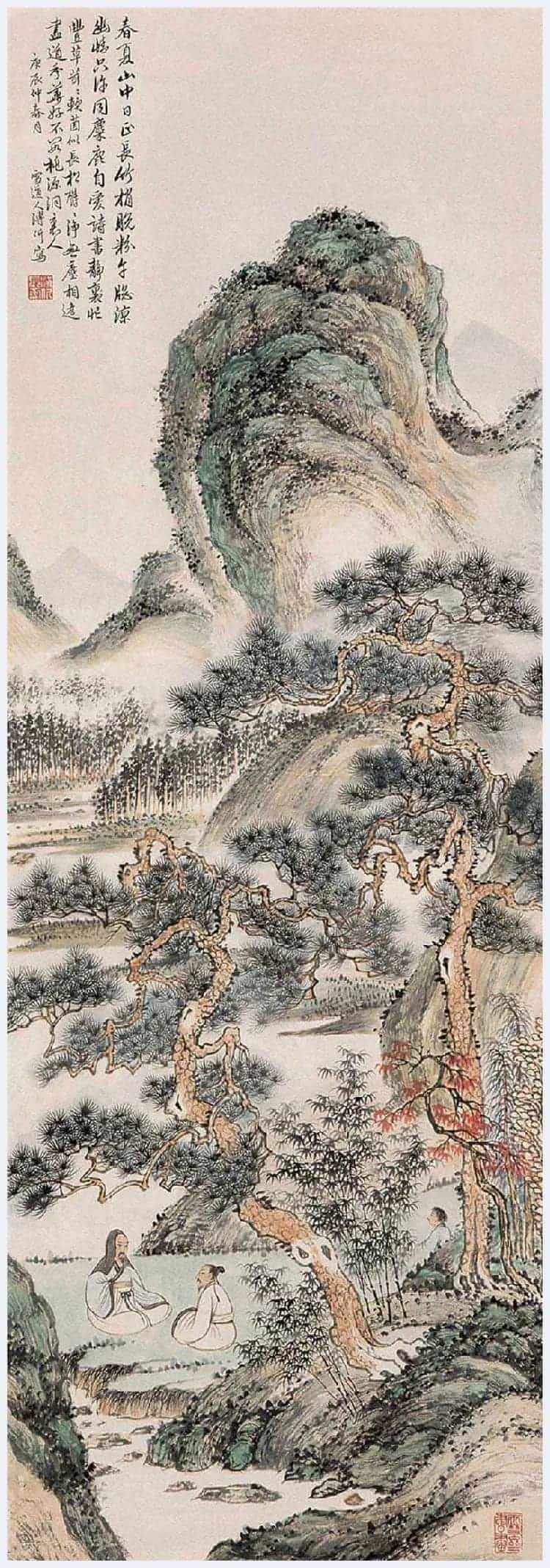 溥伒山水画作品欣赏_第20张