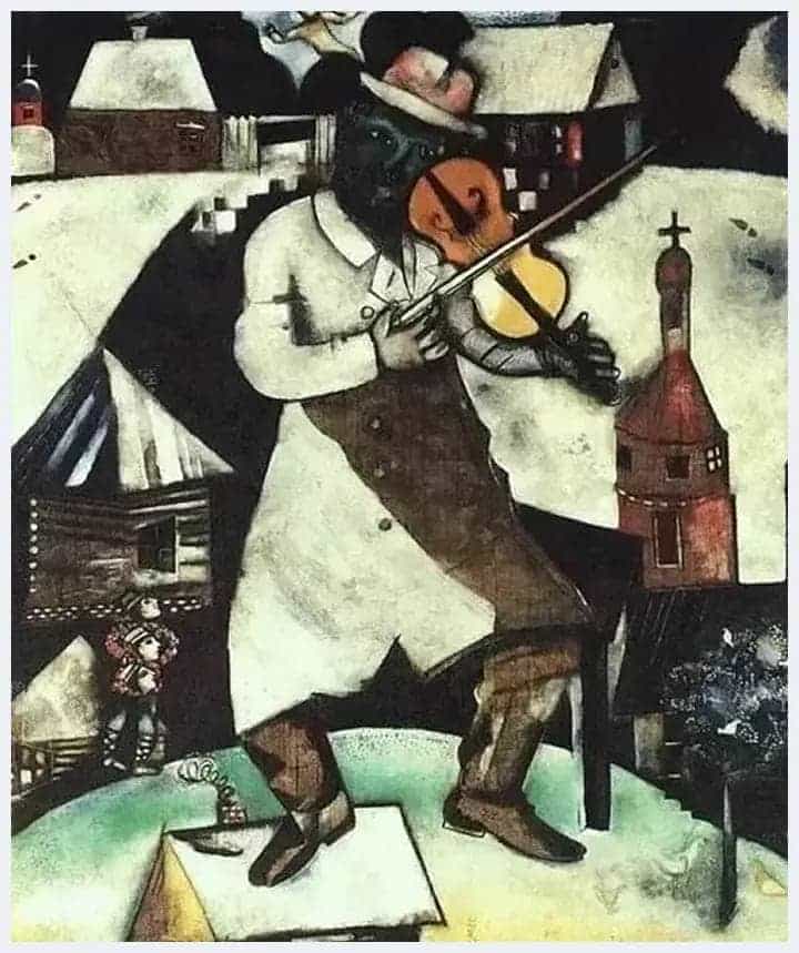 夏加尔绘画作品欣赏_第24张