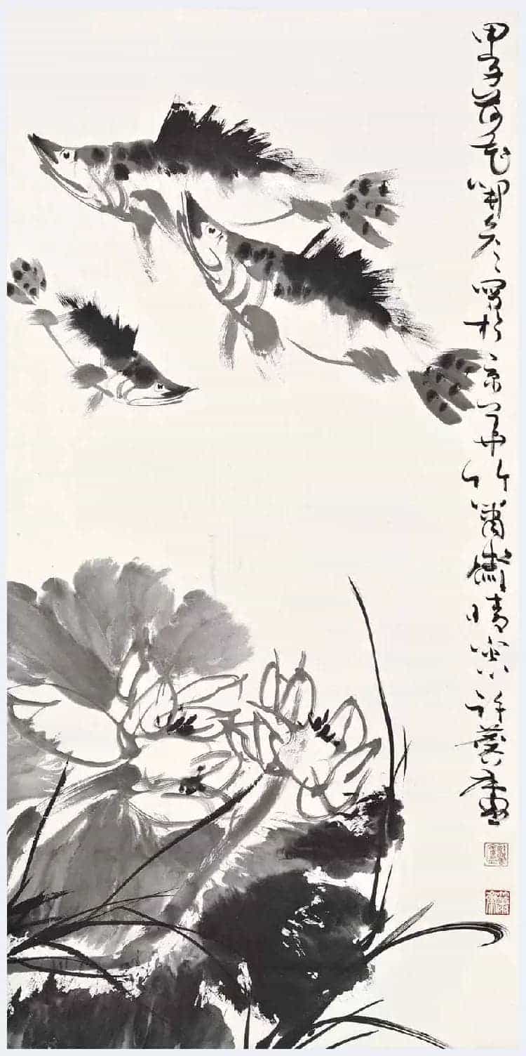 许麟庐写意花鸟作品欣赏_第11张