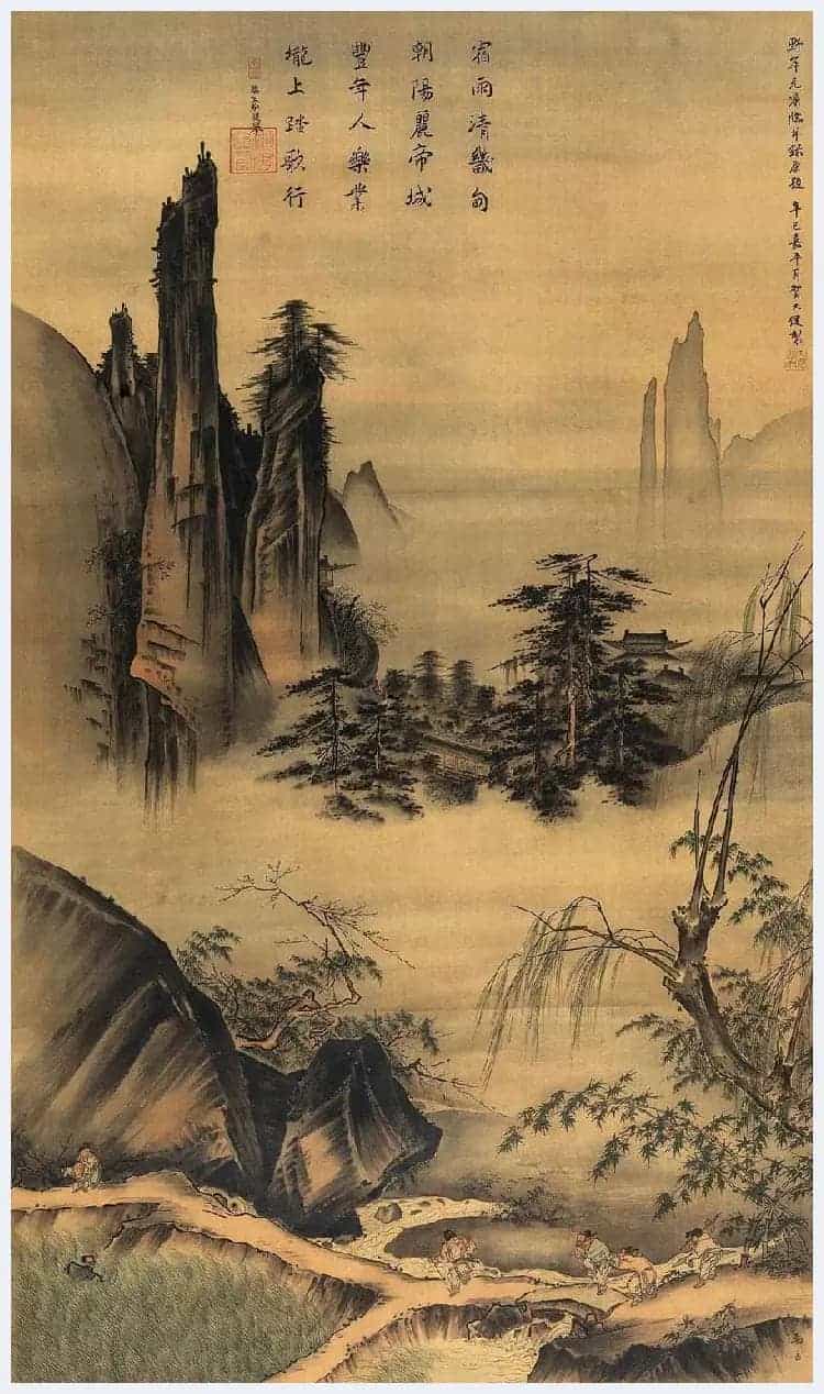 贺天健作品价格,多少钱一平尺?_第9张
