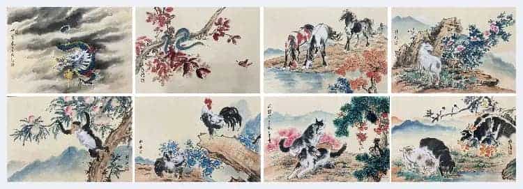 徐悲鸿《十二生肖图册》绝世孤品首现！_第2张