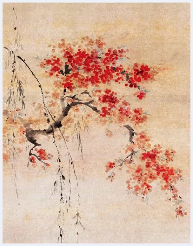 华岩《桃潭浴鸭图》欣赏_第2张