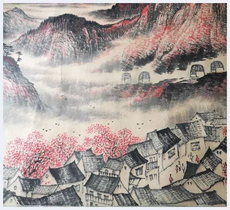 石鲁馆级藏品《陕北金秋》史诗般经典力作_第5张