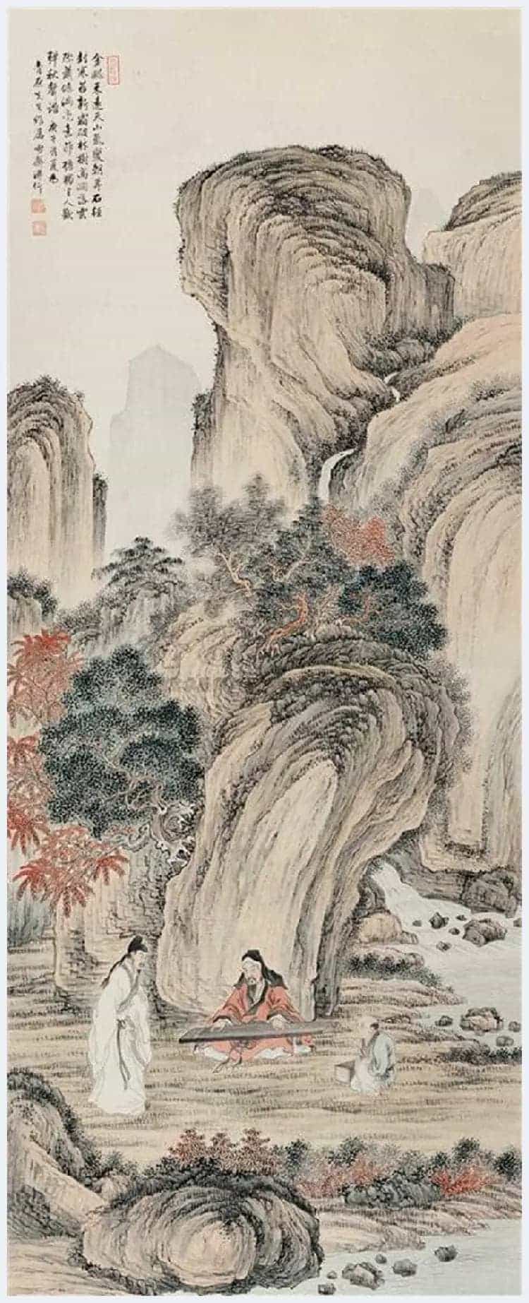 溥伒山水画作品欣赏_第13张